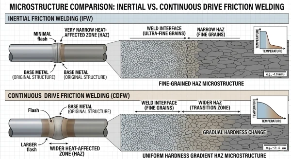 Technical Differences Between Two Types of Rotary Friction Welding